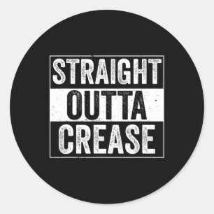 Lacrosse Goalie Lacrosse Funny Lax Players  Classic Round Sticker