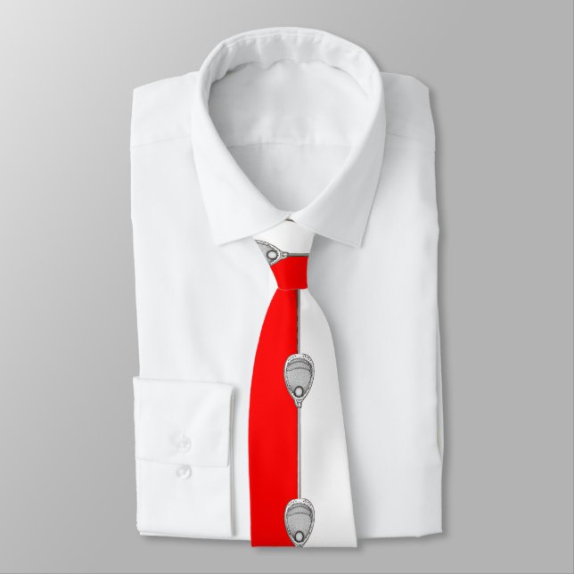 Lacrosse Goalie Tie (Tied)