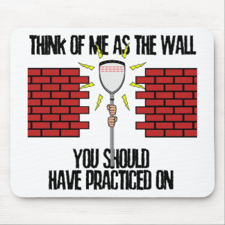 Lacrosse Goalie Wall Mouse Pad