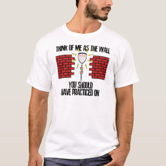 Lacrosse Goalie Wall T-Shirt