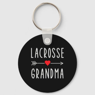 Lacrosse Grandma Funny Lax Lovers Gift For Lacross Keychain