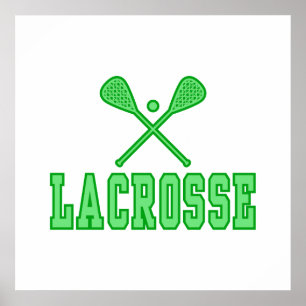 Lacrosse Green Poster