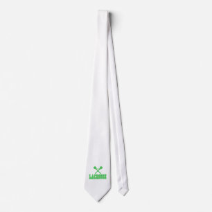 Lacrosse Green Tie