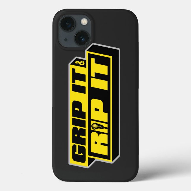 Lacrosse Grip It and Rip It iphone 6 case (Back)