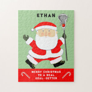 Lacrosse Holiday Gift Jigsaw Puzzle