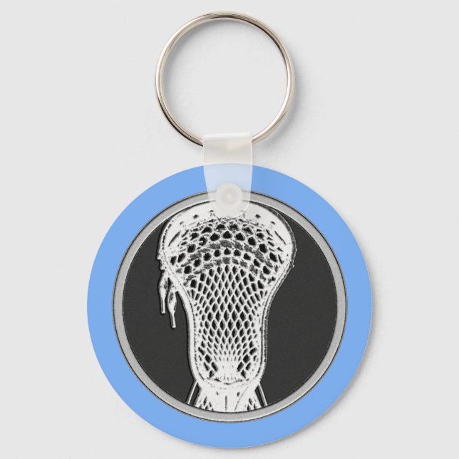 Lacrosse Keepsake Gift Keychain (Front)