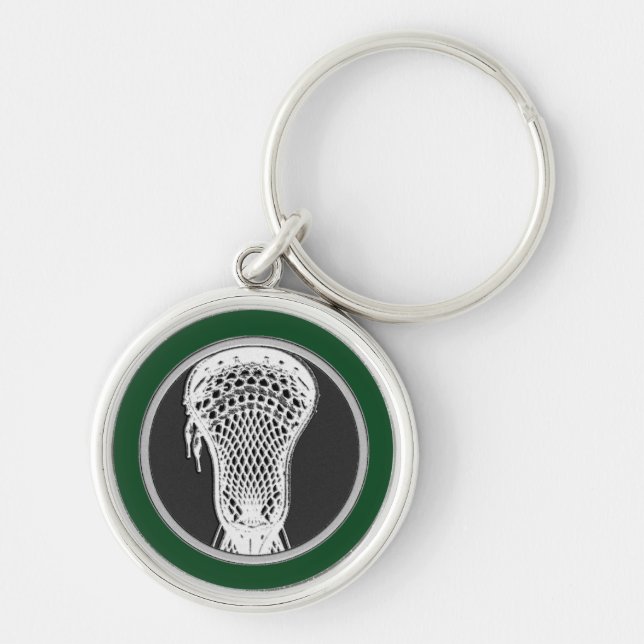 Lacrosse Keepsake Keychain (Front)