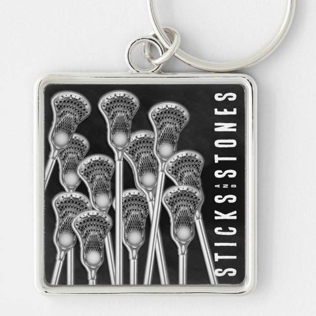 Lacrosse Keychain (Front)