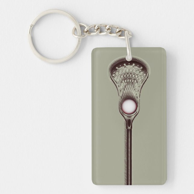 Lacrosse Keychain (Front)