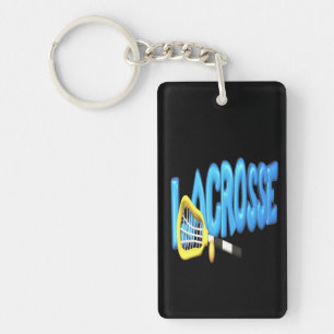 Lacrosse Keychain