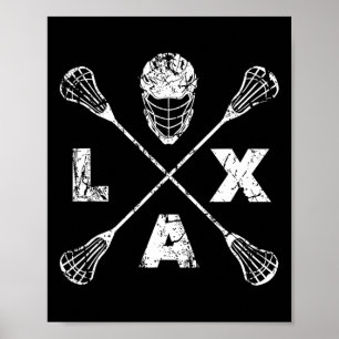 Lacrosse Lax Cross Axis  Poster