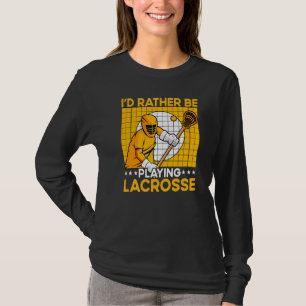 Lacrosse Lax Lacrosse Player Funny Quote Premium_2 T-Shirt