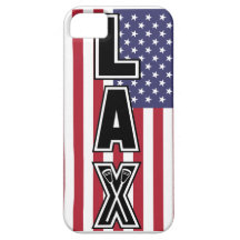Lacrosse LAX US Flag