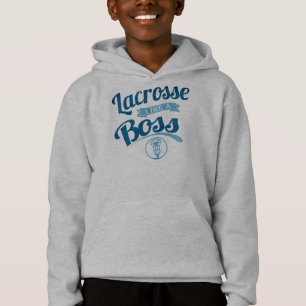 Lacrosse Like A Boss Kids' Hooded Sweatshirt