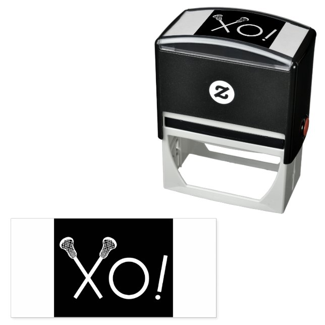 Lacrosse Love Self-inking Stamp (In Situ)