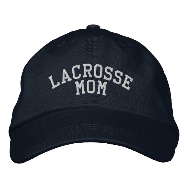 Lacrosse Maman Casquette brodé (Devant)