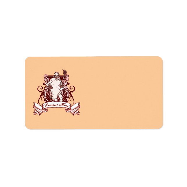 Lacrosse Mom Address Labels (Front)