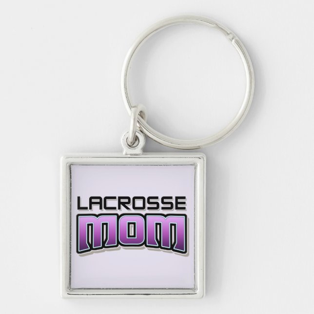 Lacrosse MOM Keychain (Front)
