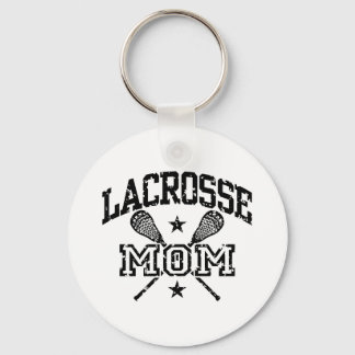 Lacrosse Mom Keychain