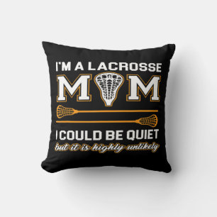 Lacrosse Mom   Lacrosse Gifts Throw Pillow