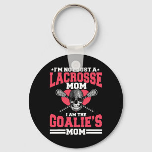 Lacrosse Mom Player Team Sport Mommy Mother's Day Keychain