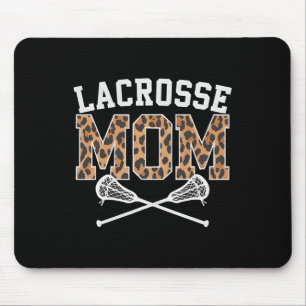 Lacrosse Mom Proud Family Player Mothers Day Leopa Mouse Pad