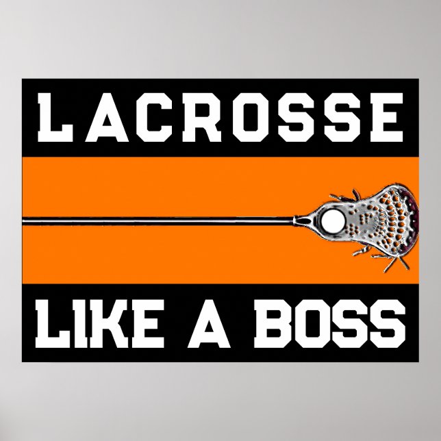 Lacrosse Motivation Poster (Front)