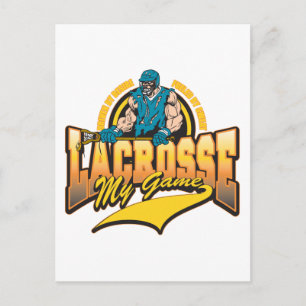 Lacrosse My Game Postcard