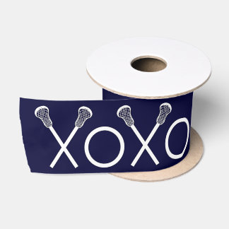 Lacrosse Navy Blue Gift Satin Ribbon
