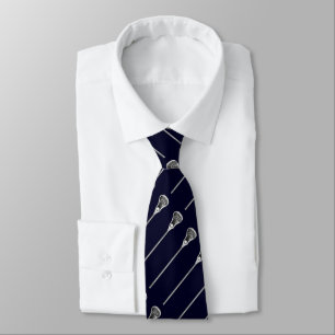 Lacrosse Navy Blue Tie