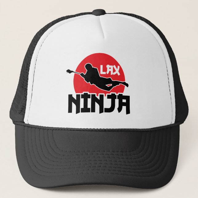Lacrosse Ninja Hat (Front)