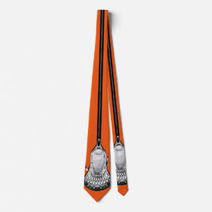 Lacrosse Orange Cravate