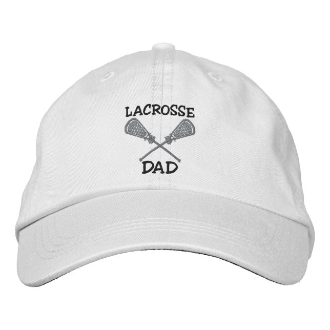 Lacrosse Papa Casquette brodé (Devant)
