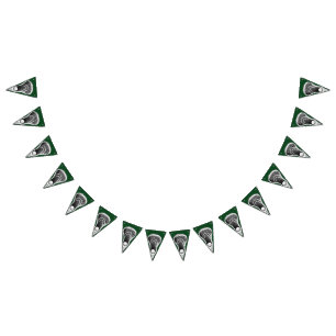 Lacrosse Party Bunting Flags
