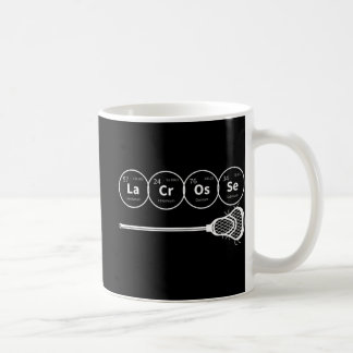 Lacrosse Periodic Table of Elements Chemistry Gift Coffee Mug
