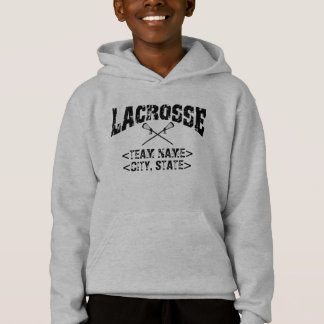 Lacrosse personnalisée de cité d'équipe