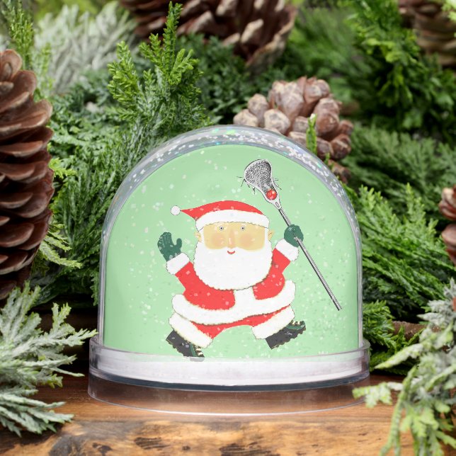 Lacrosse Player cadeau de vacances (Hiver)