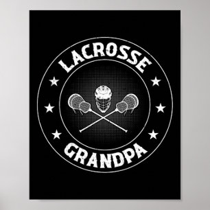 Lacrosse Player Grandpa - Lacrosse Grandpa Poster