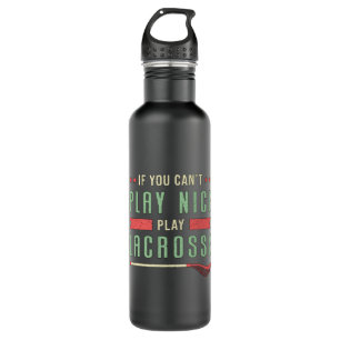 Lacrosse Player Lax Sport Stick Team Funny Gift 710 Ml Water Bottle