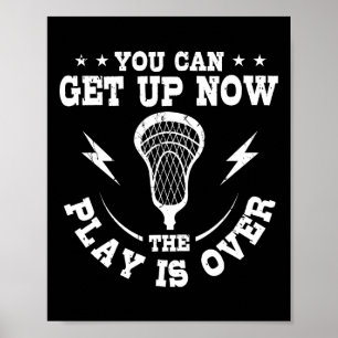 Lacrosse Player Team Sport Lax Goalie Game Laxing  Poster