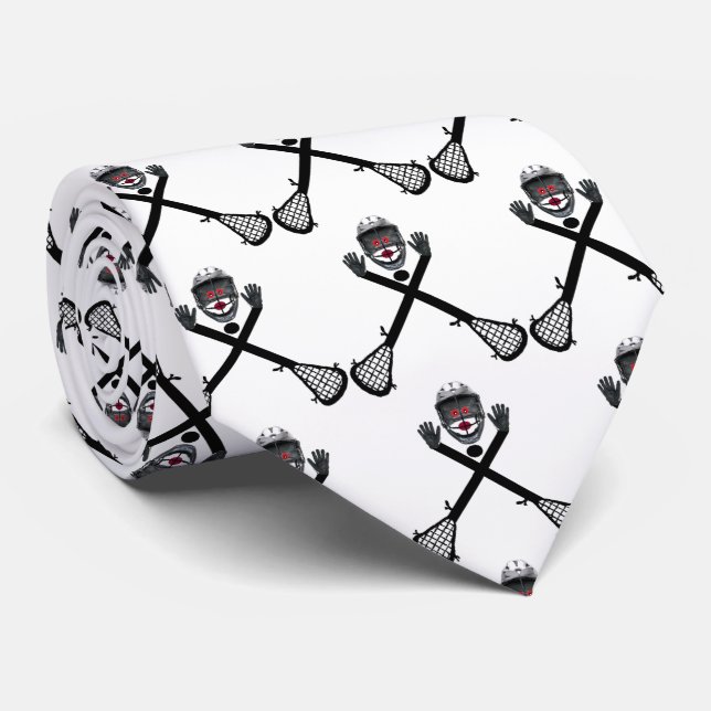 Lacrosse Player Tie (Rolled)