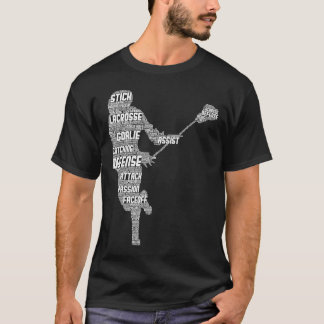 Lacrosse Player Youth Kids Men Boys 1 T-Shirt