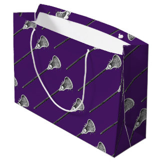 Lacrosse Purple Large Gift Bag