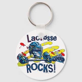 Lacrosse Rocks LaX Gear Keychain