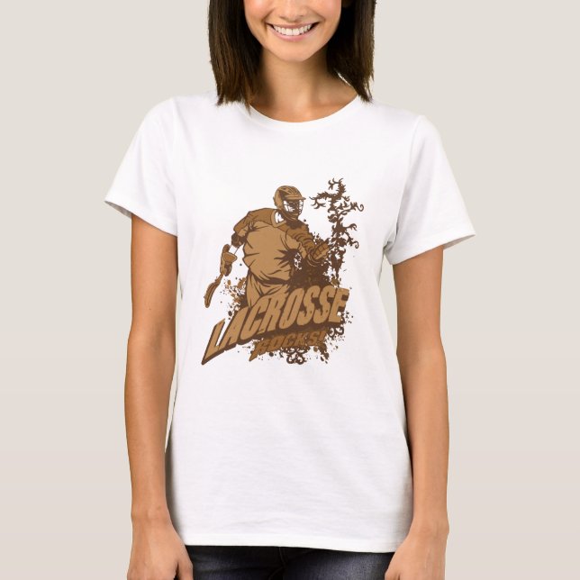 Lacrosse Rocks! T-Shirt (Front)
