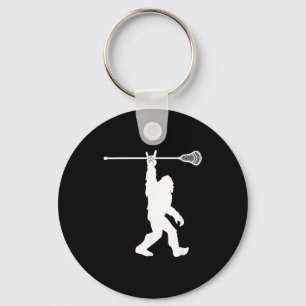 Lacrosse-shirt Vintage Lax Bigfoot Sasquatch Youth Keychain