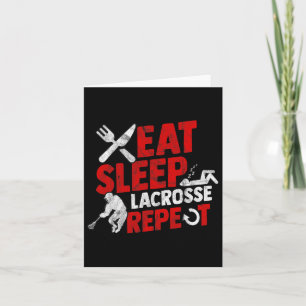 Lacrosse Shirts Mens Lacrosse Player Lax Stick 2 Card