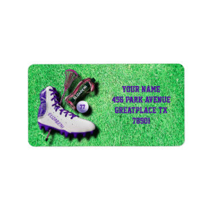 Lacrosse Shoe Stick Eye Mask Ball With Your Name Label