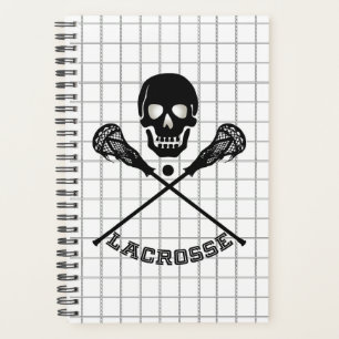 Lacrosse Skull and Sticks Mesh Planner