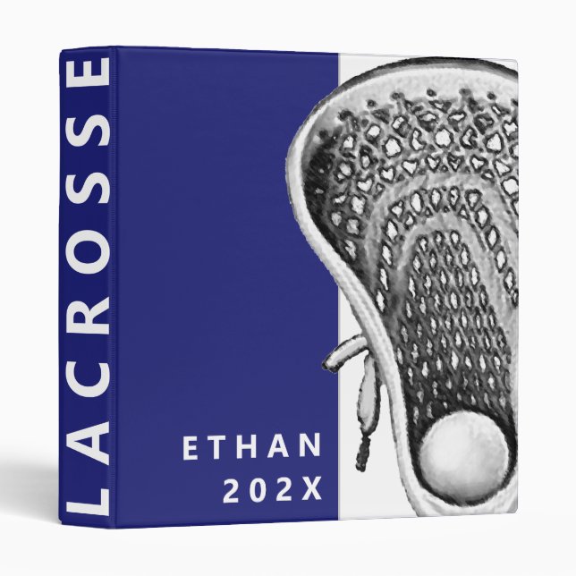 Lacrosse Sports 3 Classeur (Devant/Côté)